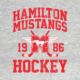 Hamilton Mustangs Hockey (Variant) T-Shirt